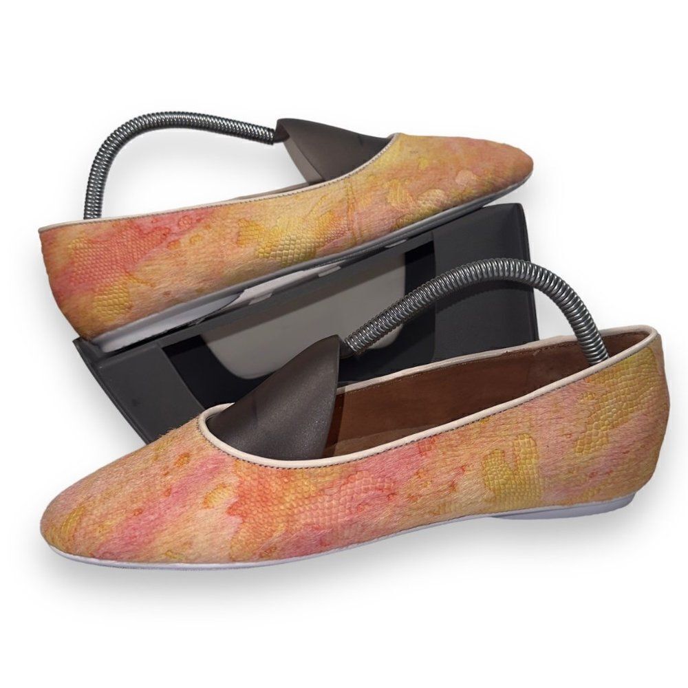 Gentle Souls by Kenneth Coleโ Eugene Travel Floral Ballet Flats Women'sโ9.5